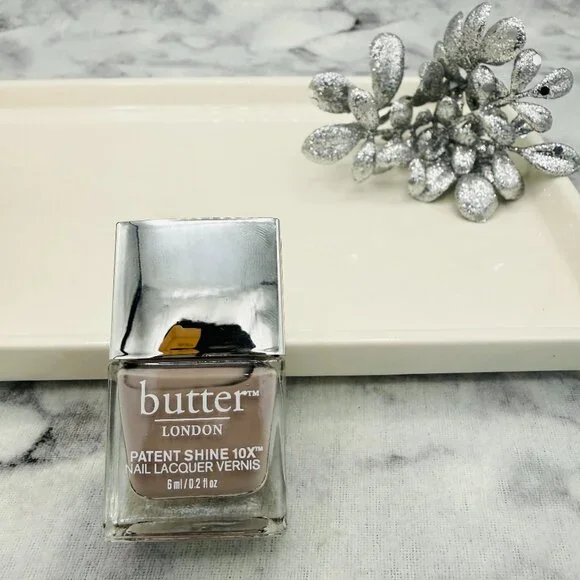 Butter London Beauty-Ta-Ta Patent High Shine 10X Nail Lacquer-Full Size 6 ml-NEW - Picture 4 of 12